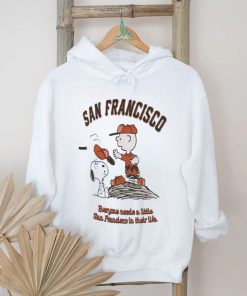 Peanuts ripple junction san francisco baseball ringer 2024 shirt