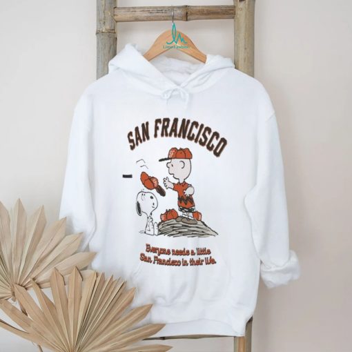 Peanuts ripple junction san francisco baseball ringer 2024 shirt