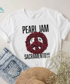 Pearl Jam Tour 2024 Sacramento California May 13 24 shirt