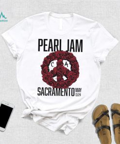 Pearl Jam Tour 2024 Sacramento California May 13 24 shirt