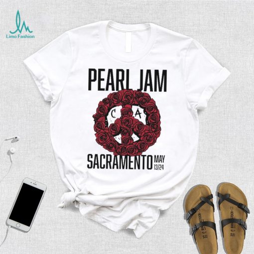 Pearl Jam Tour 2024 Sacramento California May 13 24 shirt