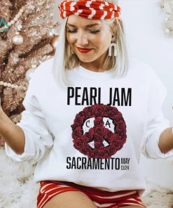 Pearl Jam Tour 2024 Sacramento California May 13 24 shirt