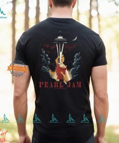 Pearl Jam With Deep Sea Diver Official Poster Night 2 In Seattle Washington At Climate Pledge Arena On May 30 2024 Art By Arian Buhler Classic T Shirt