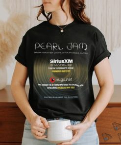 Pearl jam dark matter world tour 2024 audio essential shirt