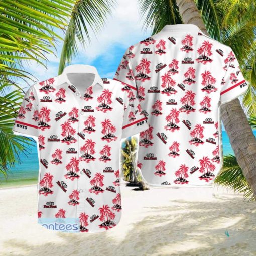 Pep Boys Floral 3D Hawaiian Shirt Men Women Gift