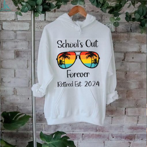 Personalized Retired Est School’s Out Forever Teacher T Shirt