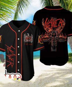 Personalized Slayer 2024 Baseball Jersey Shirt