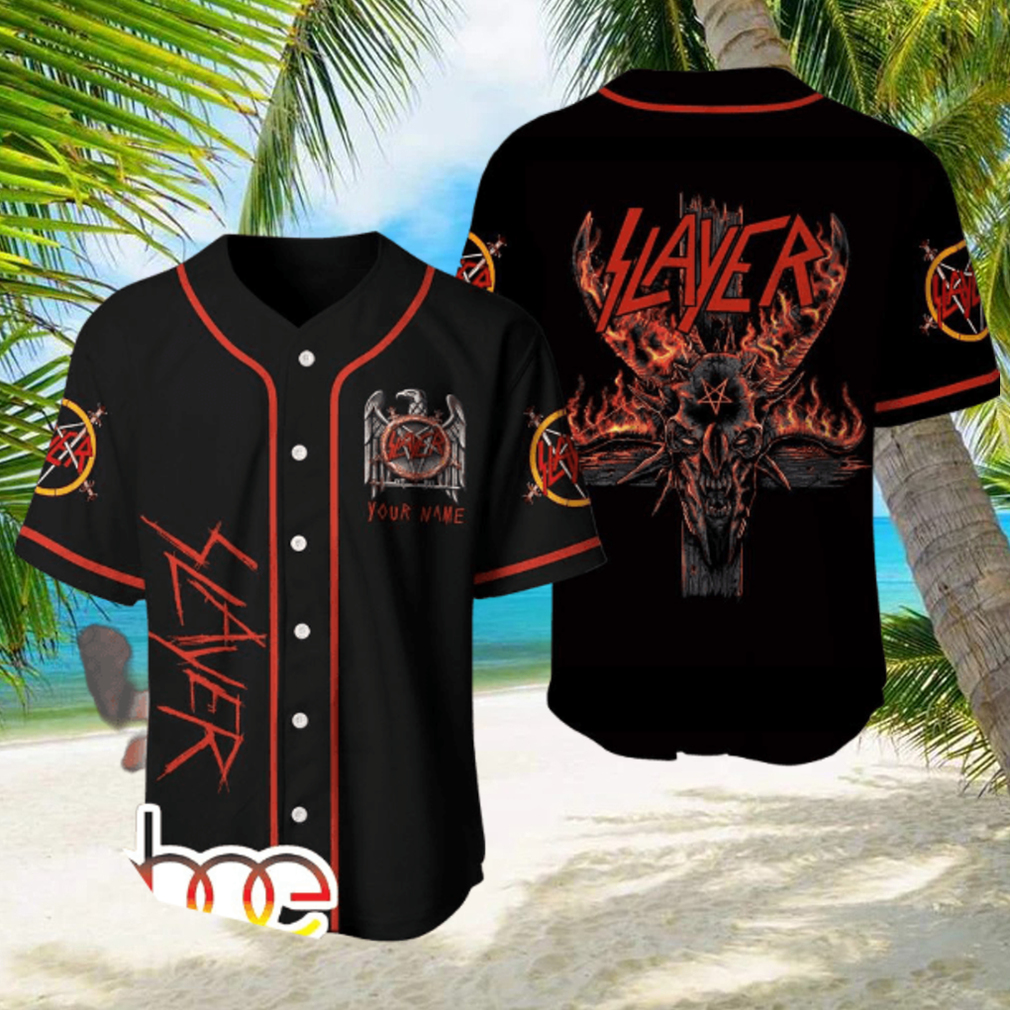Personalized Slayer 2024 Baseball Jersey Shirt Personalized Slayer 2024 Baseball Jersey Shirt