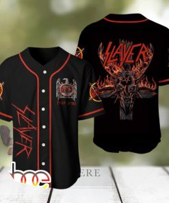 Personalized Slayer 2024 Baseball Jersey Shirt