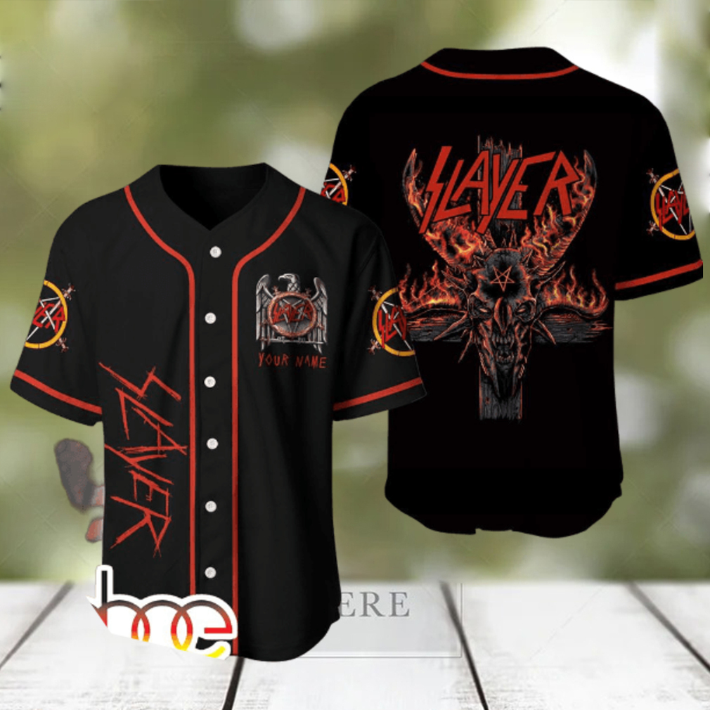 Personalized Slayer 2024 Baseball Jersey Shirt Personalized Slayer 2024 Baseball Jersey Shirt