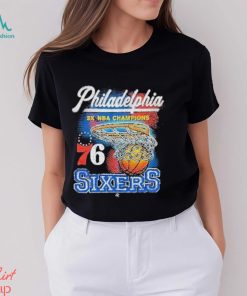 Philadelphia 3x NBA Champions 76 Sixers Shirt