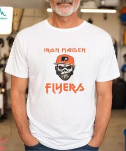 Philadelphia Flyers Iron Maiden Rock Band T Shirt