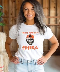 Philadelphia Flyers Iron Maiden Rock Band T Shirt