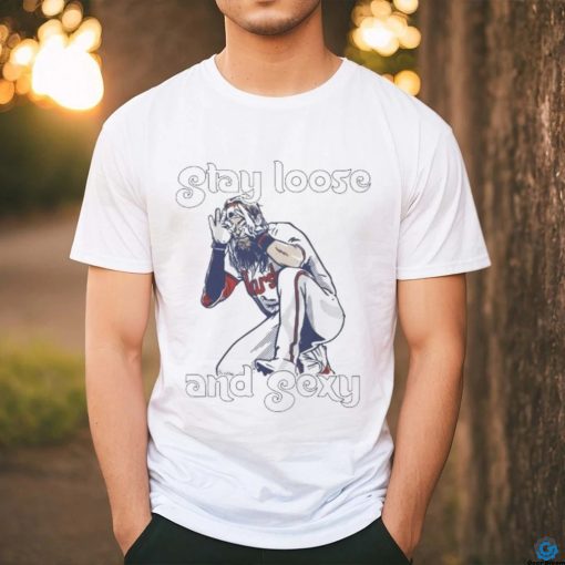 Philadelphia Phillies Baseball Stay Loose and Sexy Baby T shirt