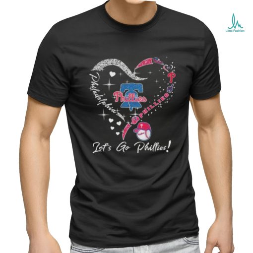 Philadelphia Phillies Let’s Go Phillies Support With Love 2024 T Shirt