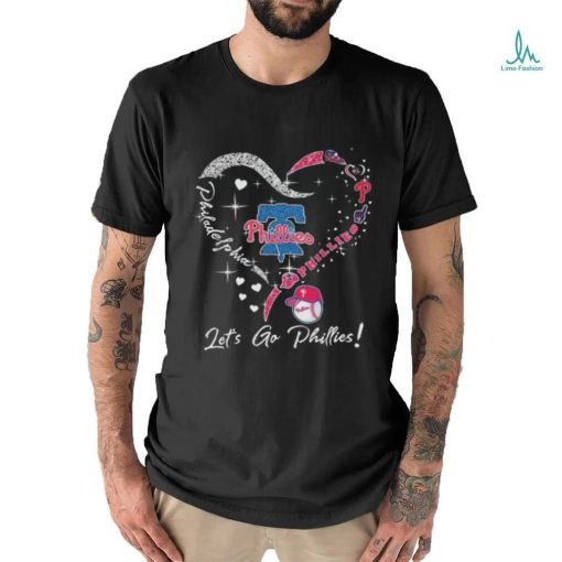 Philadelphia Phillies Let’s Go Phillies Support With Love 2024 T Shirt