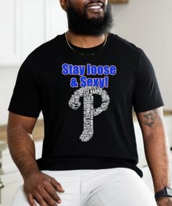 Philadelphia Phillies Logo Players Name Stay Loose And Sexy Shirt