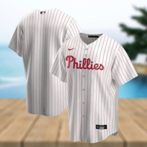 Philadelphia Phillies Nike Official Replica Home Jersey Mens