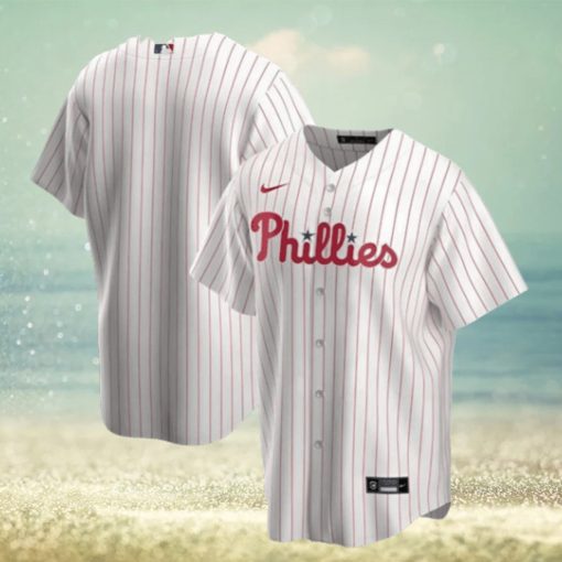 Philadelphia Phillies Nike Official Replica Home Jersey Mens