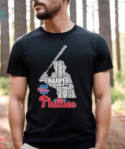 Philadelphia Phillies Team Baseball Player Name 2024 Harper Nola Walker T Shirt