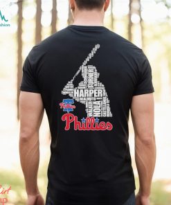 Philadelphia Phillies Team Baseball Player Name 2024 Harper Nola Walker T Shirt