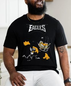Philadelphia eagles garfield cat grumpy football player shirt