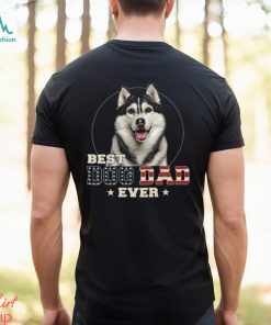 Photo Best Dog Cat Dad Ever Stars And Stripes Shirt