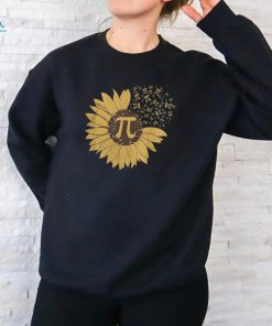 Pi Day Shirt Sunflower 3,14 Pi Number Symbol Math Science T Shirt