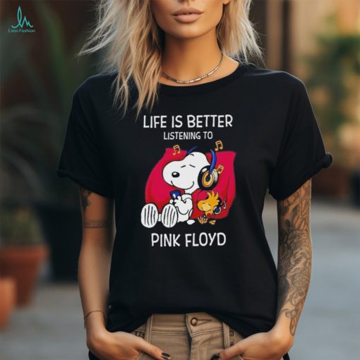 Pink Floyd Life Is Better Listening To Pink Floyd Fan Love T Shirt