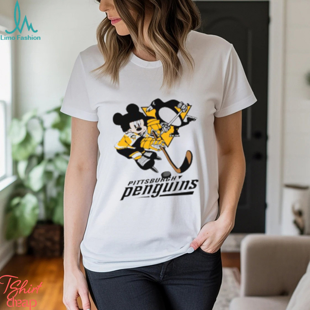 Pittsburgh Penguins Mickey Mouse Disney T Shirt Pittsburgh Penguins Mickey Mouse Disney T Shirt