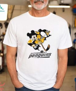 Pittsburgh Penguins Mickey Mouse Disney T Shirt