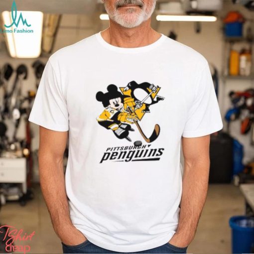 Pittsburgh Penguins Mickey Mouse Disney T Shirt