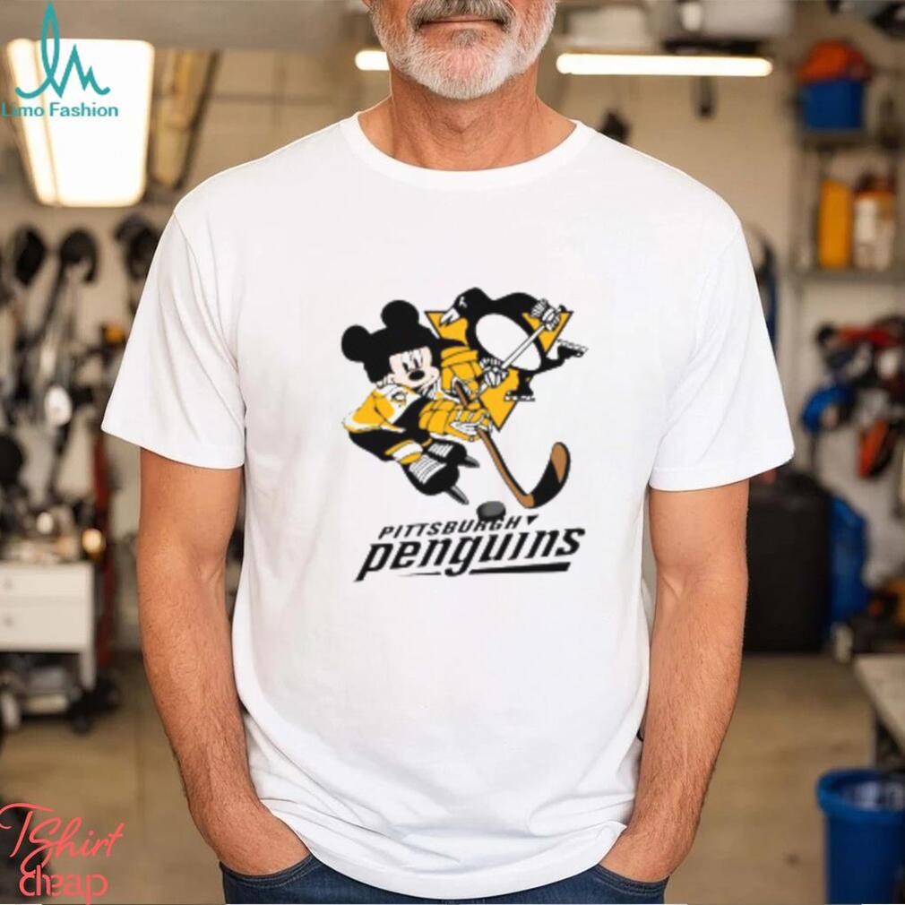 Pittsburgh Penguins Mickey Mouse Disney T Shirt Pittsburgh Penguins Mickey Mouse Disney T Shirt