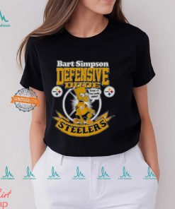 Pittsburgh Steelers Nfl Bart Simpson Defensive Dude 2024 T shirt