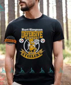 Pittsburgh Steelers Nfl Bart Simpson Defensive Dude 2024 T shirt