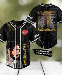 Post Malone Rapper Baseball Jersey – SWAG268