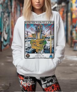 Poster kitchen dwellers crystal saloon juneau ak july 26 2024 shirt