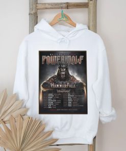 Powerwolf wolfsnachte 2024 with very special guest hammer fall home decor poster shirt