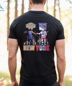 Proud Of The City New York Rangers Artemi Panarin New York Knicks Jalen Brunson signatures shirt