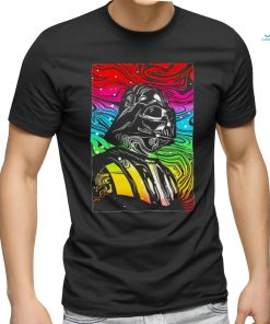 Psychedelic side of the force Darth Vader Star Wars shirt