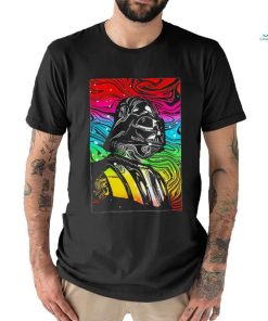 Psychedelic side of the force Darth Vader Star Wars shirt, hoodie, sweater, long sleeve and tank top Psychedelic side of the force Darth Vader Star Wars shirt