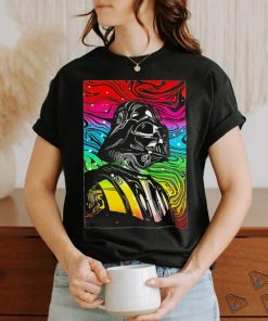 Psychedelic side of the force Darth Vader Star Wars shirt, hoodie, sweater, long sleeve and tank top Psychedelic side of the force Darth Vader Star Wars shirt