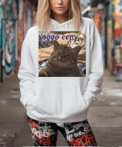Punching Cat So Eepy Poster Shirt