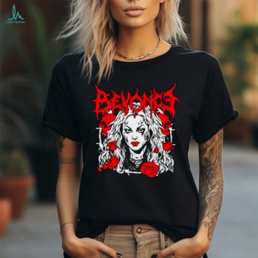 Queen B rose Metal shirt