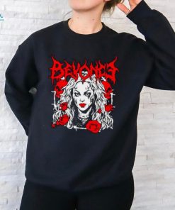 Queen B rose Metal shirt