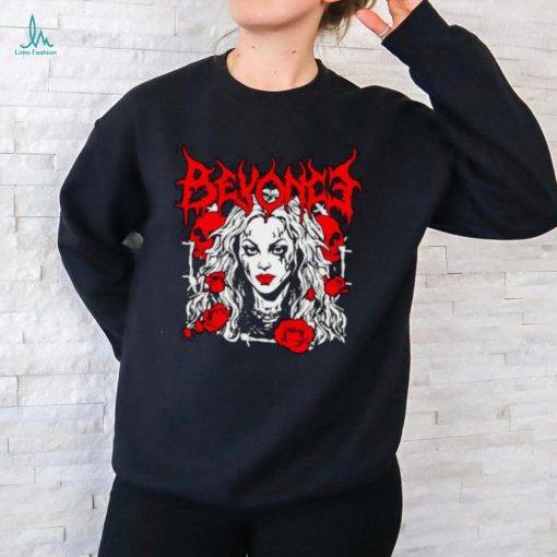 Queen B rose Metal shirt