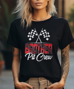 Race Car Birthday Party Racing Family Brother Pit Crew T Shirt