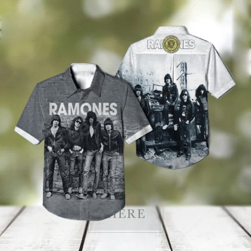 Ramones Debut Album Hawaiian Shirt