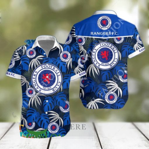 Rangers F.C. SPFL Team Limited Hawaiian Shirt