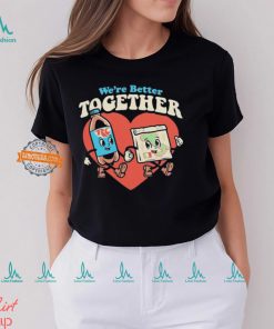 Rc & Pizza we’re better together shirt